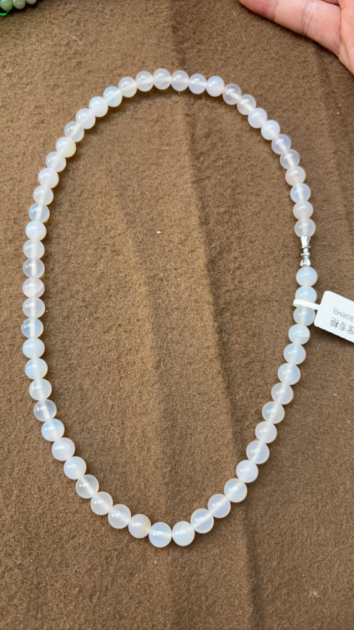 玛瑙项链气质百搭简约