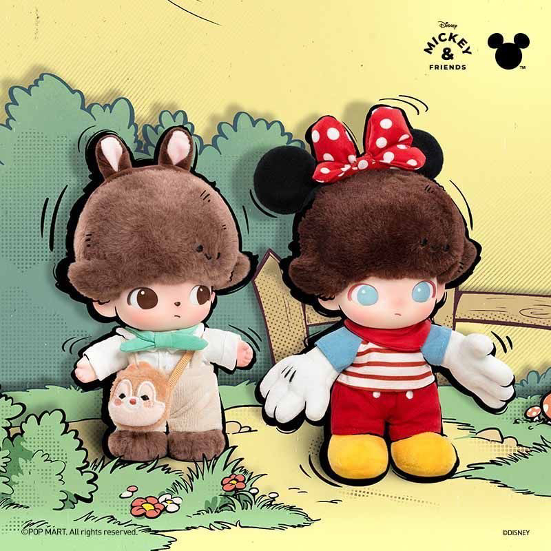 【拆盒】DIMOO WORLD×迪士尼系列搪胶毛绒盲盒