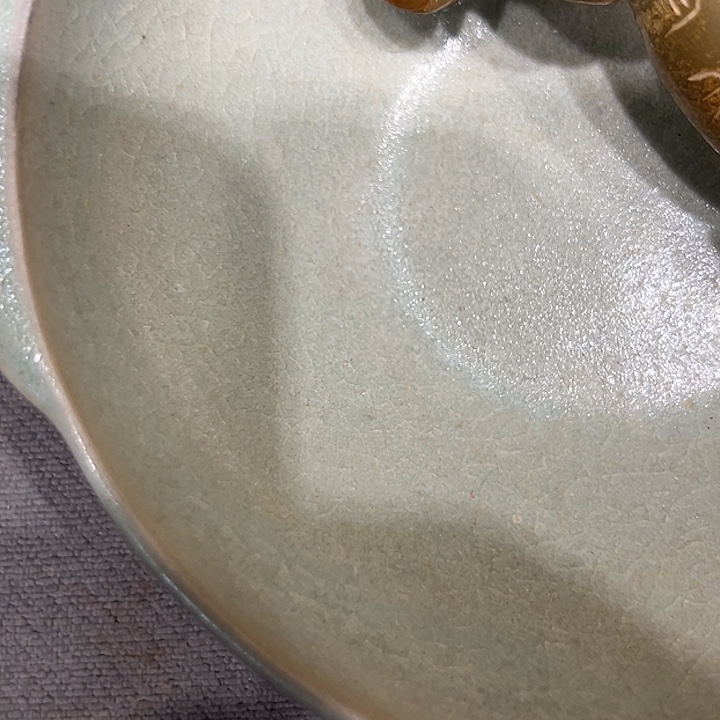 瓷片蓝**地瓷器工艺美术精品