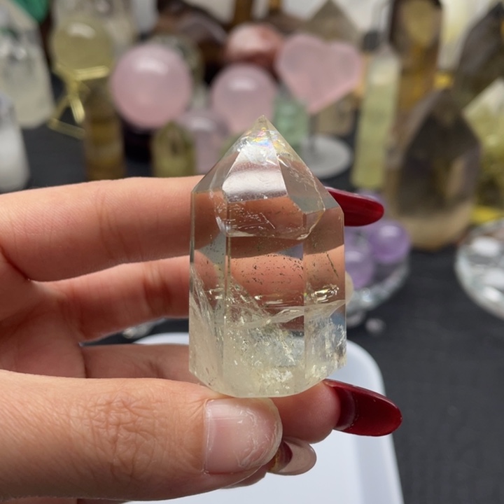 水晶10未镶嵌黄水柱