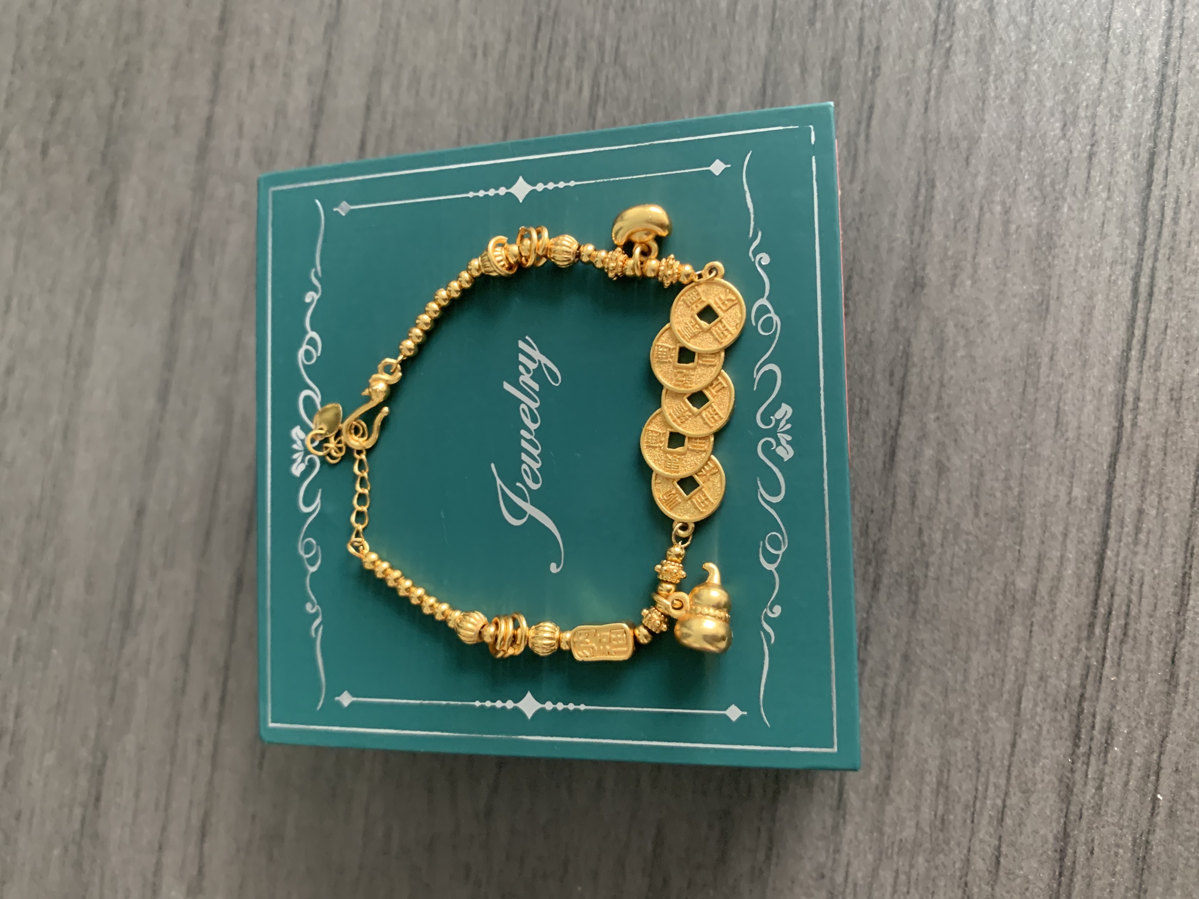 铜钱葫芦手链aaa08