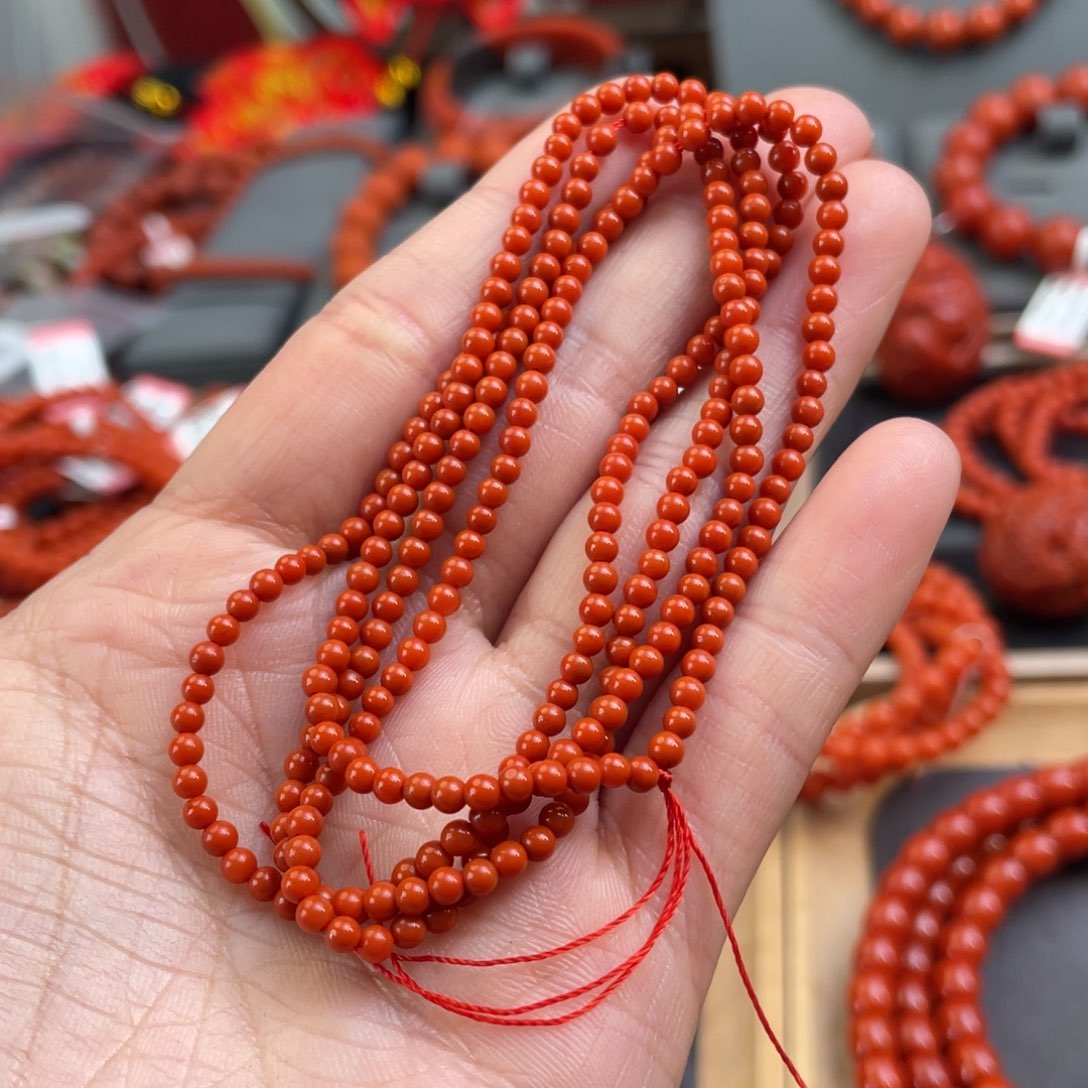 南红玛瑙手串未镶嵌牵****I