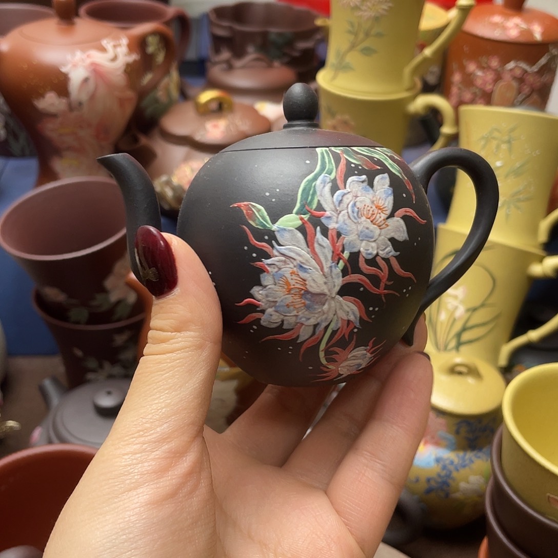 c***c红泥茶杯紫砂主人杯150cc