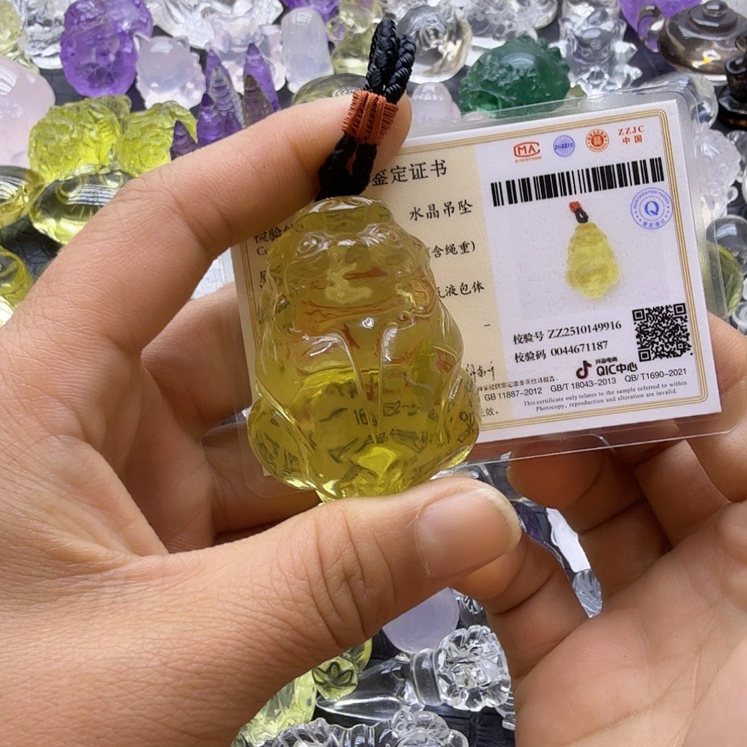 l****未镶嵌水晶吊坠(不含链)