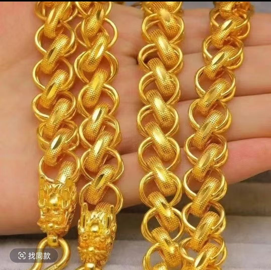 合金项链 项链 网红新款泰链经典时尚气质百搭轻奢潮流精美霸气