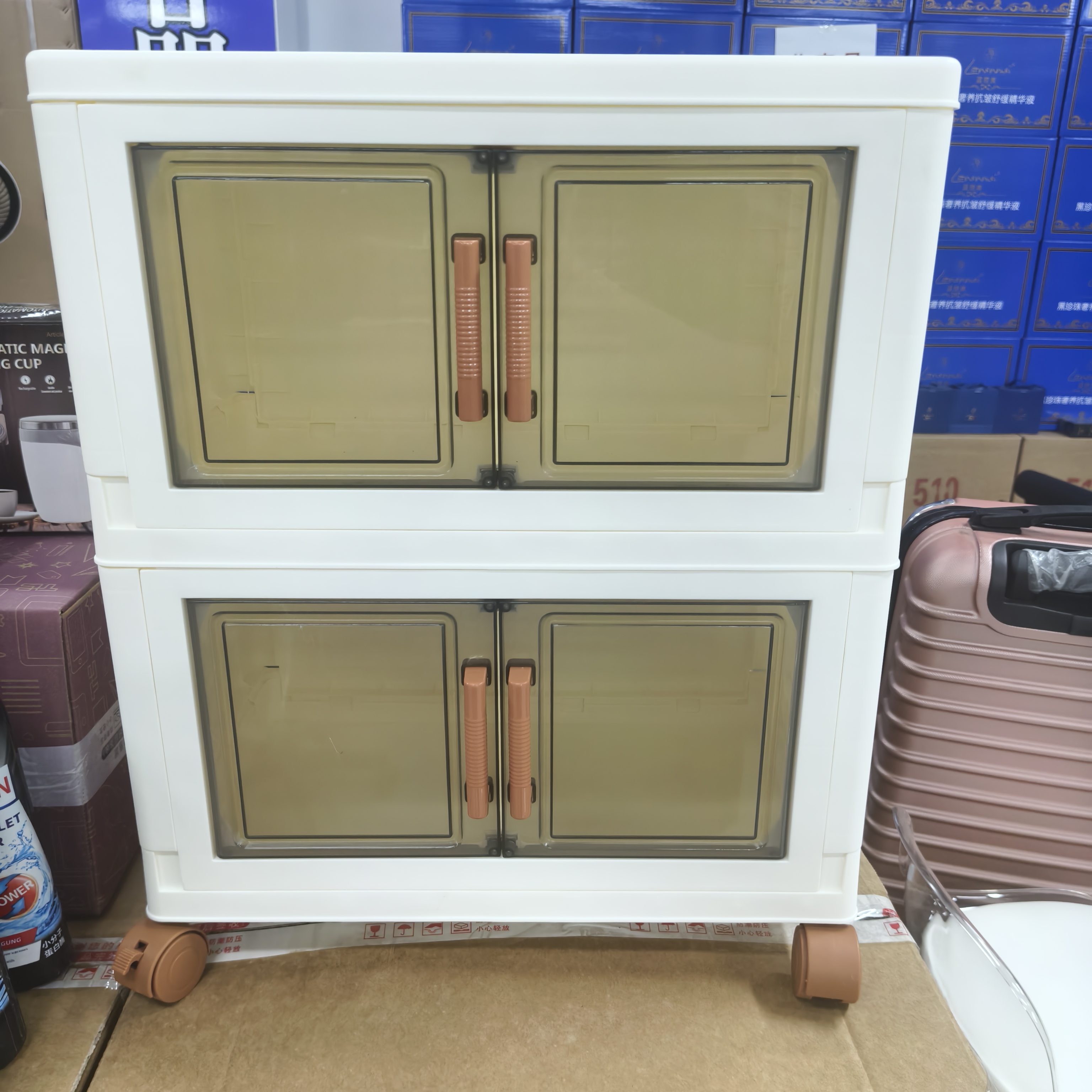 2层大柜子颜色款式随机xx