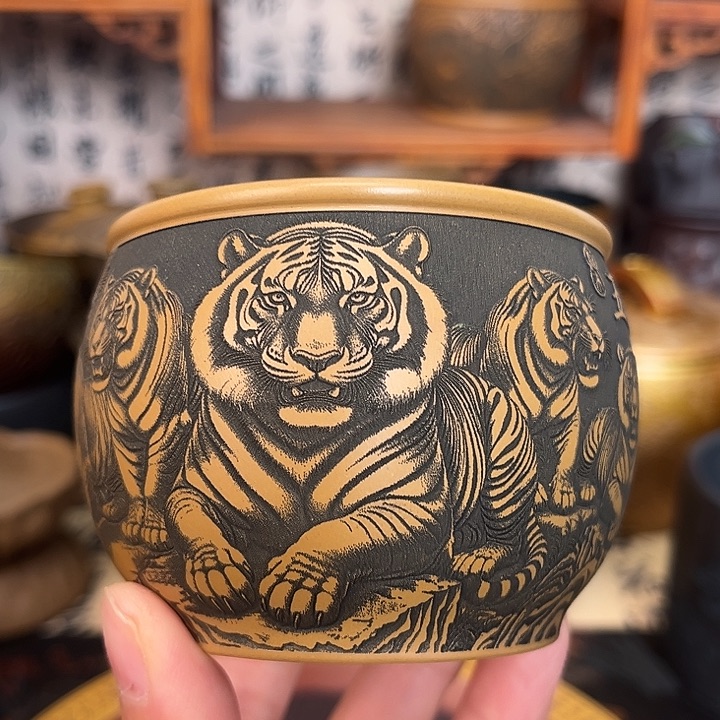 茶杯紫砂宜兴紫砂茶具正品