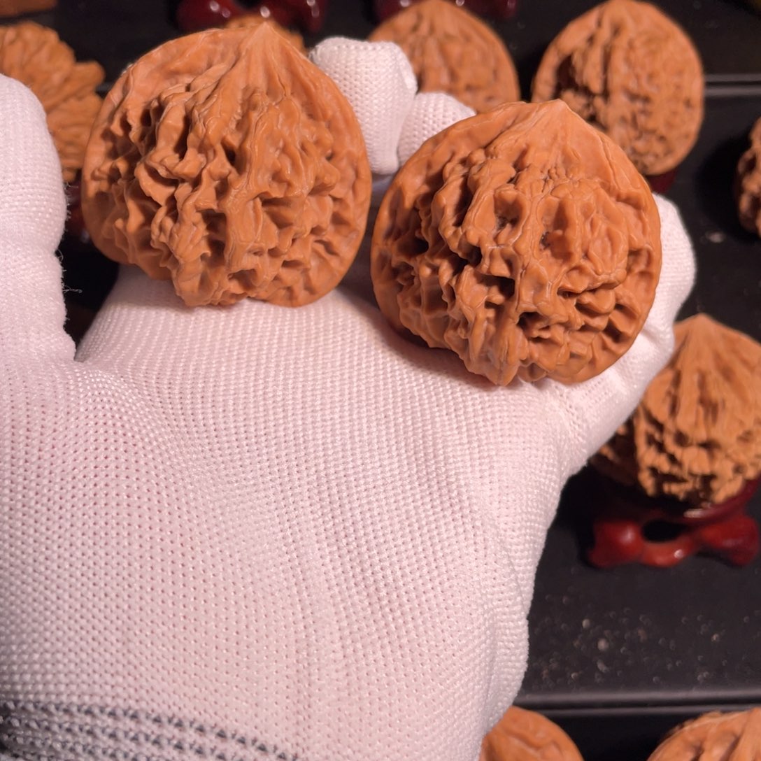 行***者文玩核桃吊坠44官帽