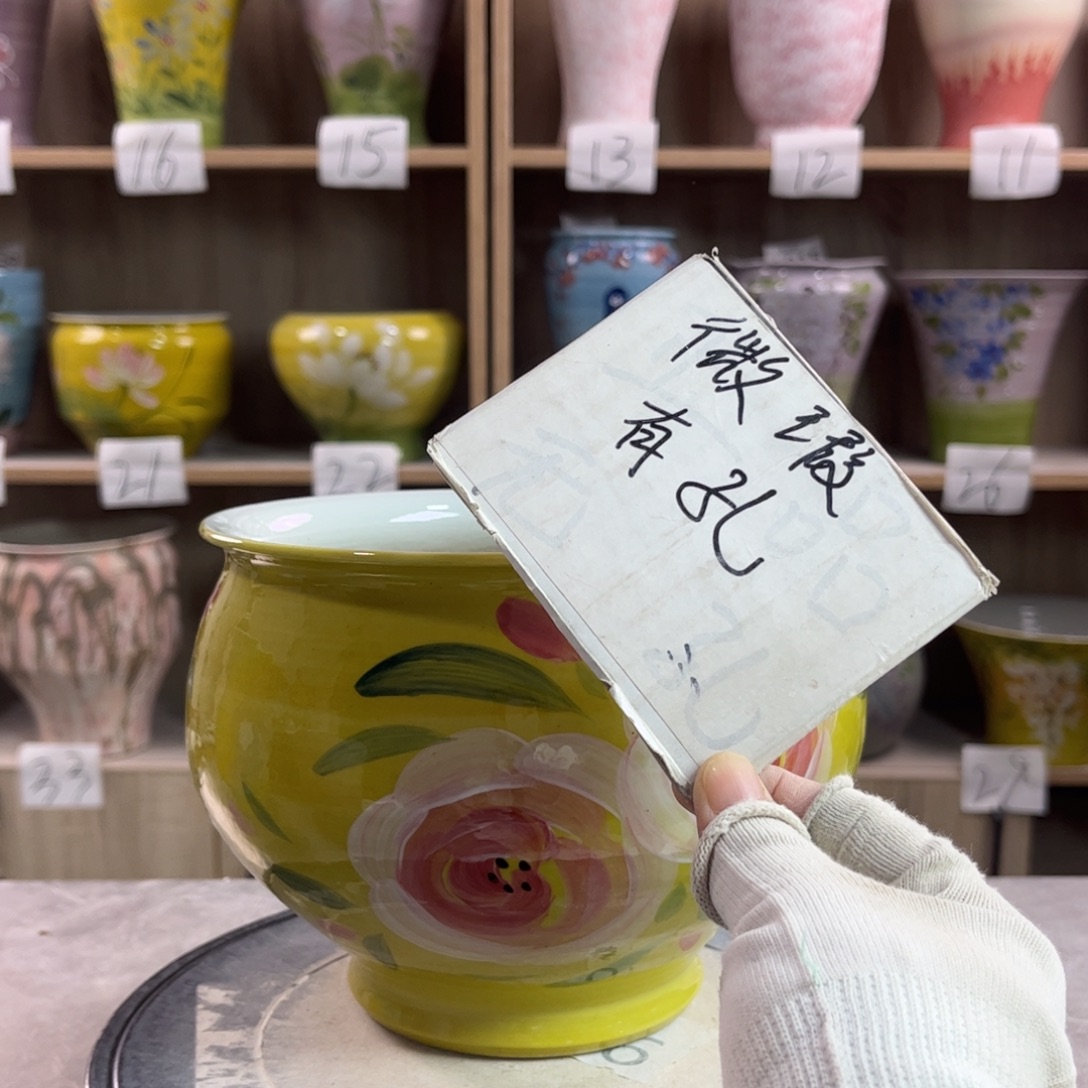 景德镇陶瓷花盆花盆