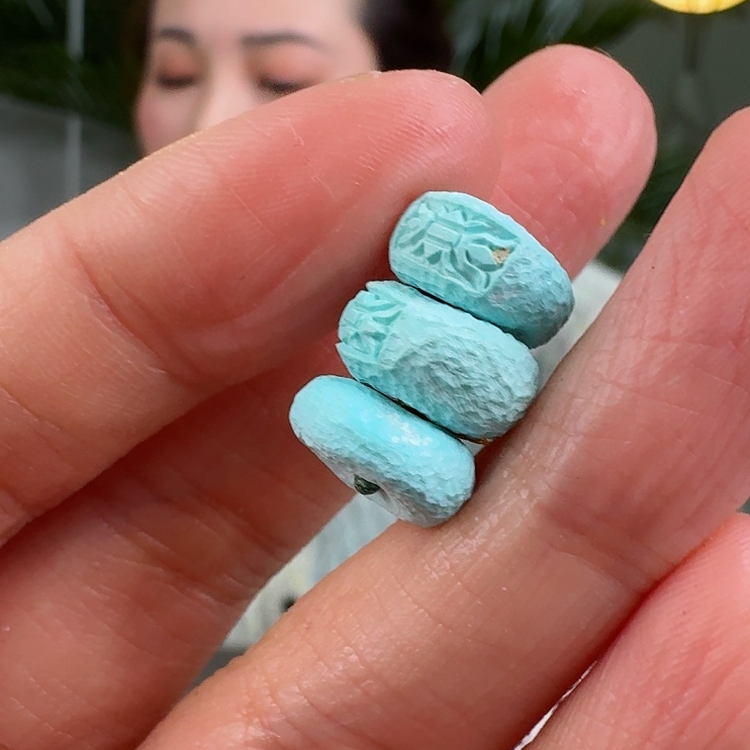 绿松石珠宝奇石未镶嵌