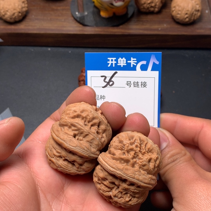 文玩核桃把件42元宝36