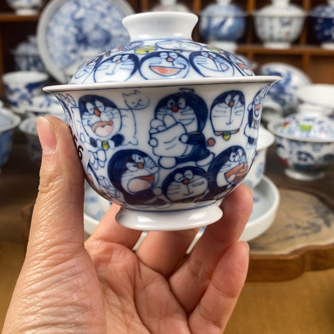 瓷片景德镇陶瓷手绘茶器956