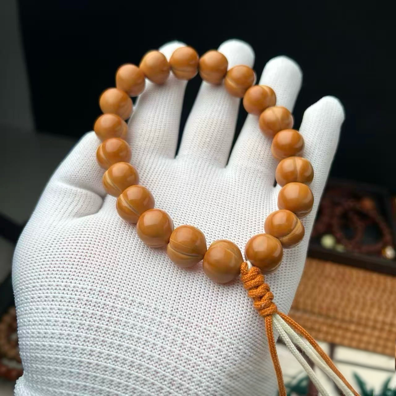 全品光面精工屁桃15+小尺寸女生文玩手捻