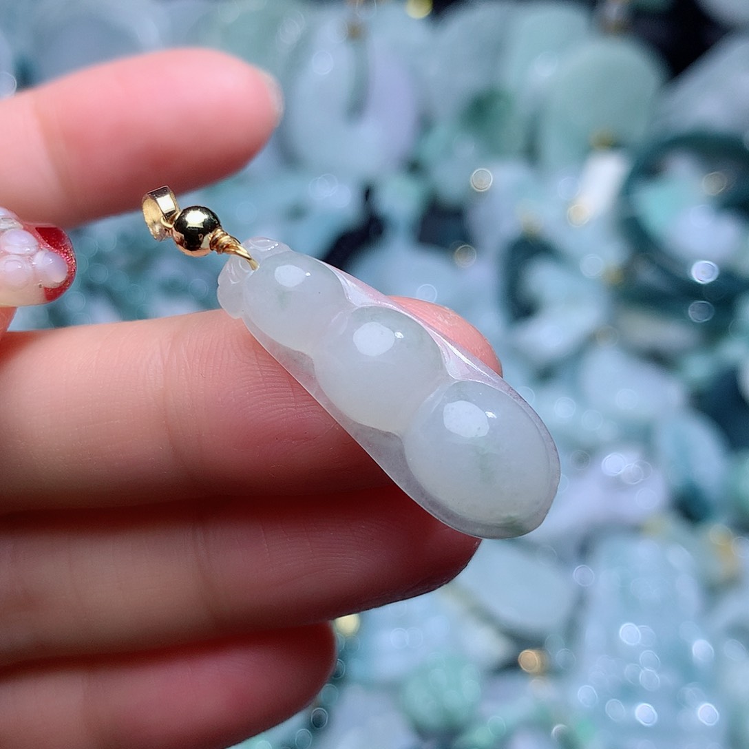 翡翠颈饰未镶嵌3778。