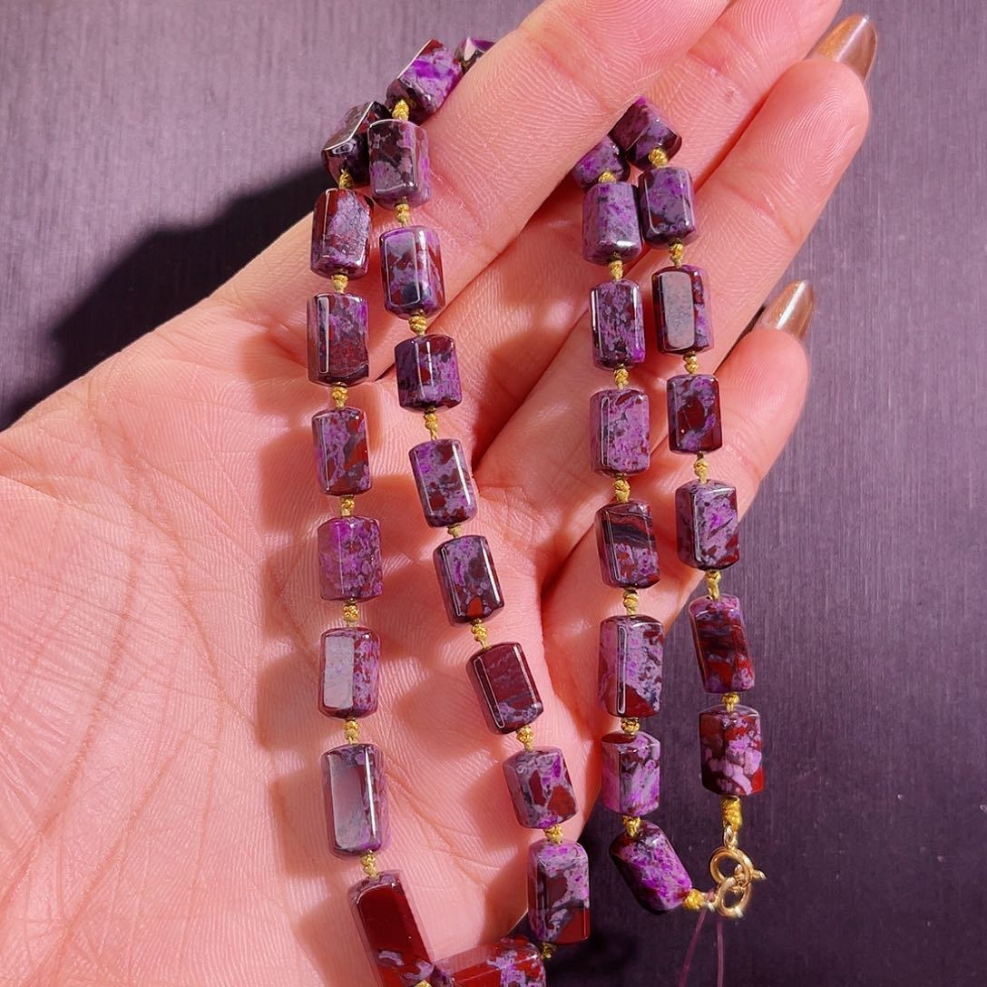 苏纪石（舒俱来）项链k金未镶嵌