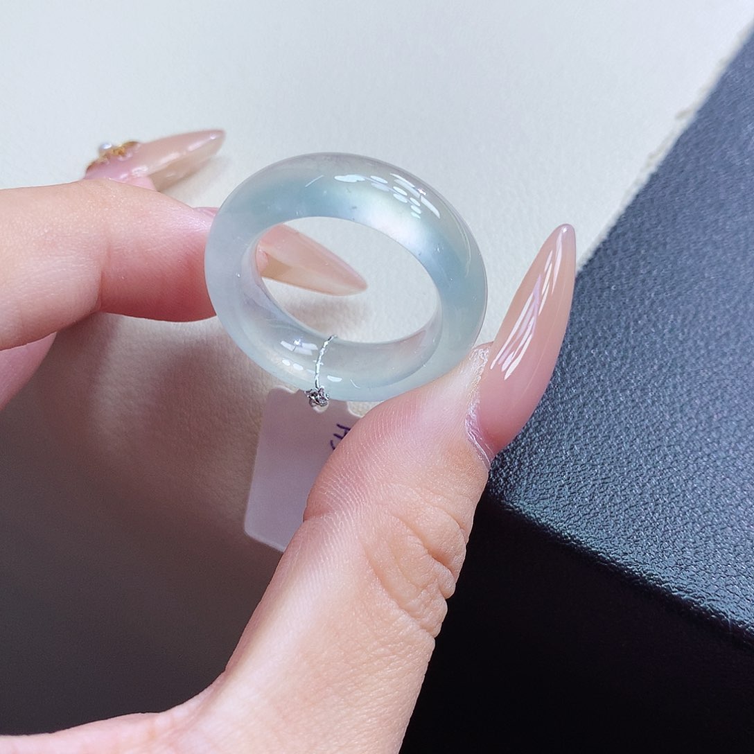 未镶嵌戒指翡翠18号