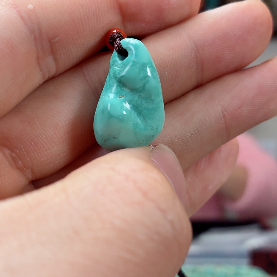 未镶嵌绿松石珠宝奇石