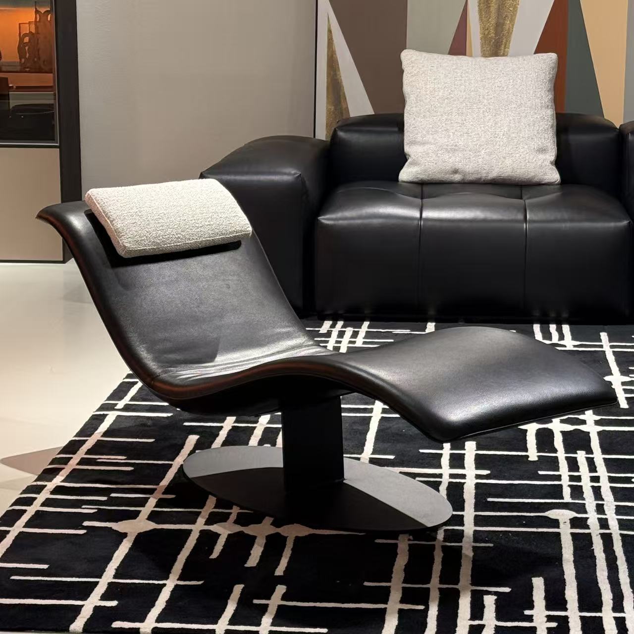 飞鸟躺椅丨头层牛皮丨一二力荐