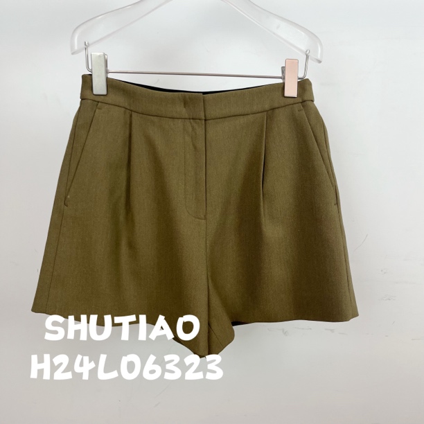 【SHUTIAO】2024秋冬：新款小众设计款短裤H24L06323