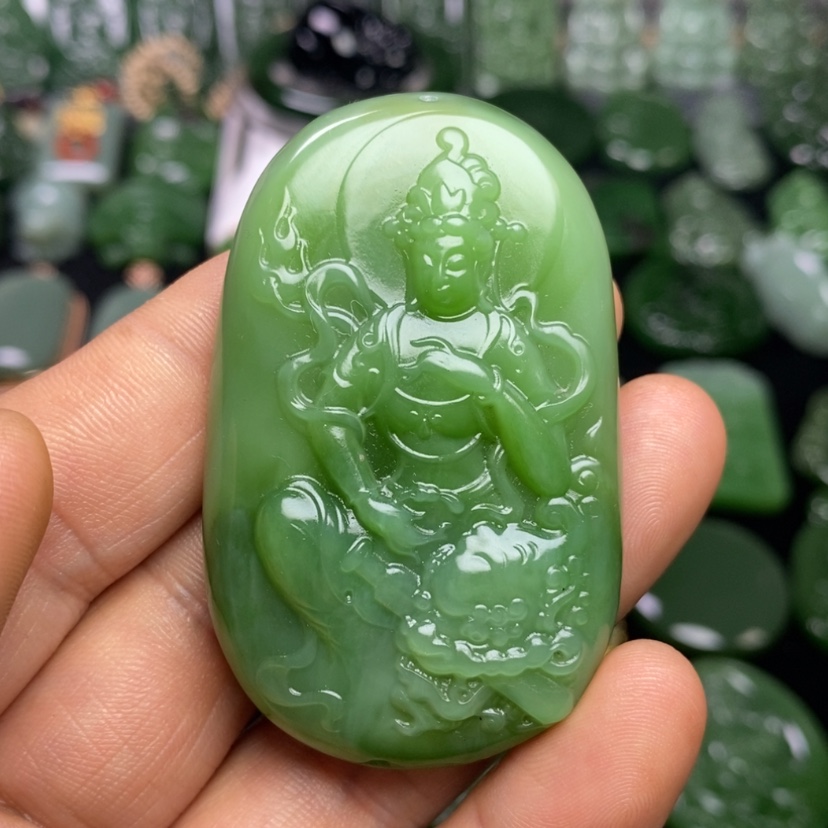 【闪购商品】和田玉（碧玉）吊坠未镶嵌