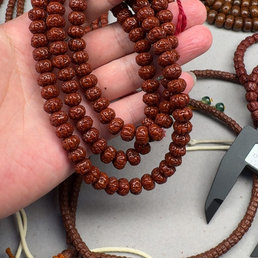 姚***炮金刚菩提吊坠平细108