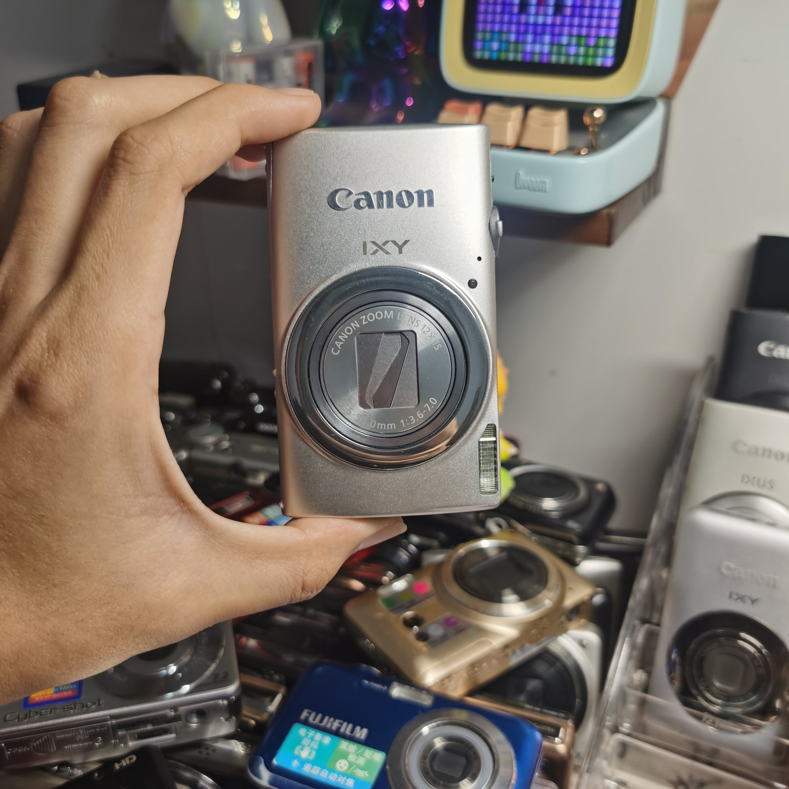 99新 Canon/佳能 ixy630对应ixus265功能正常12倍变焦带WIFI实况