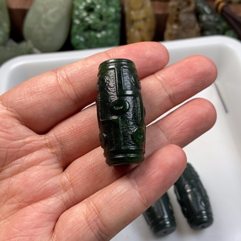 【闪购商品】和田玉挂件未镶嵌恭**财