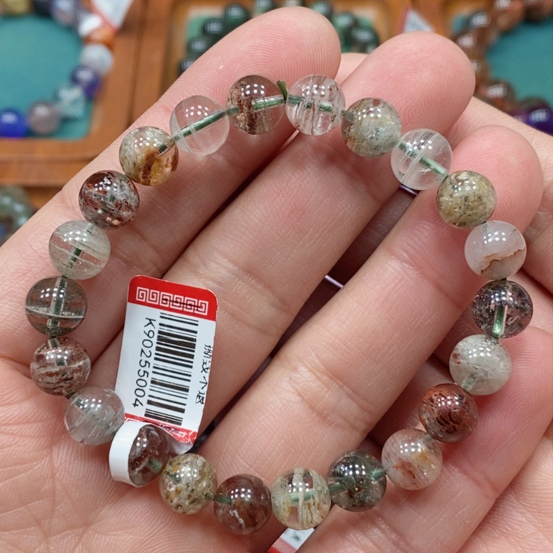 水晶手串未镶嵌天然