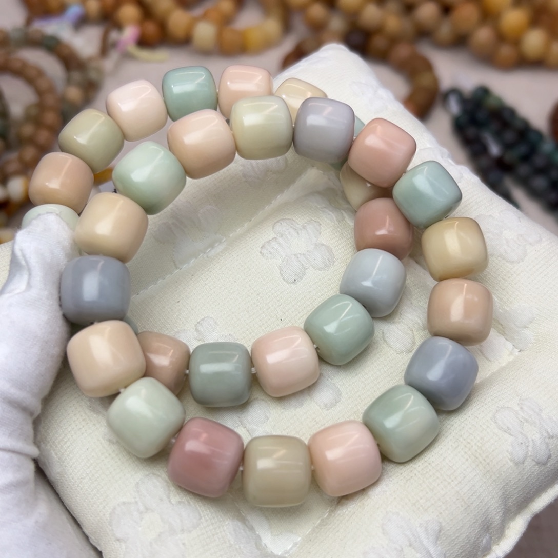 吊坠菩提根/象牙果14马卡龙单圈