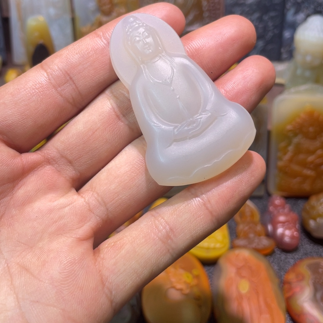 玛瑙/玉髓未镶嵌颈饰