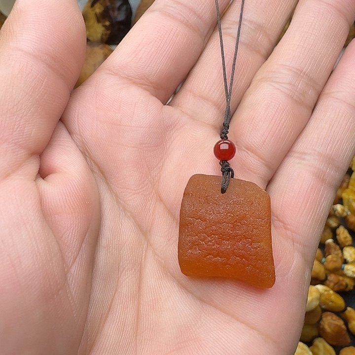 蜜蜡未镶嵌裸石天然蜜蜡手机吊坠