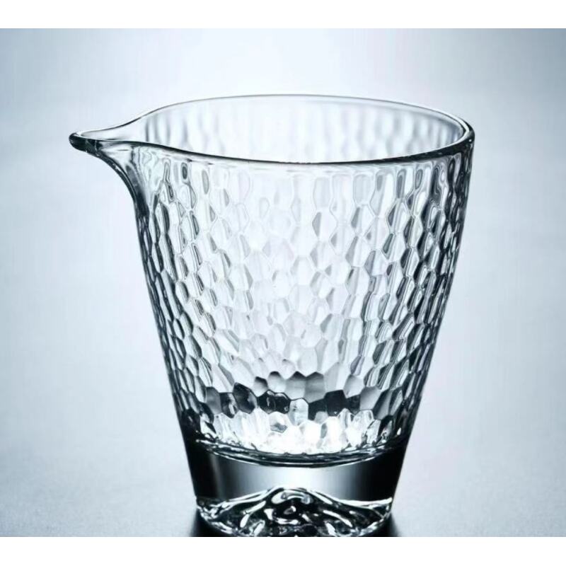 锤纹玻璃公道杯G1330