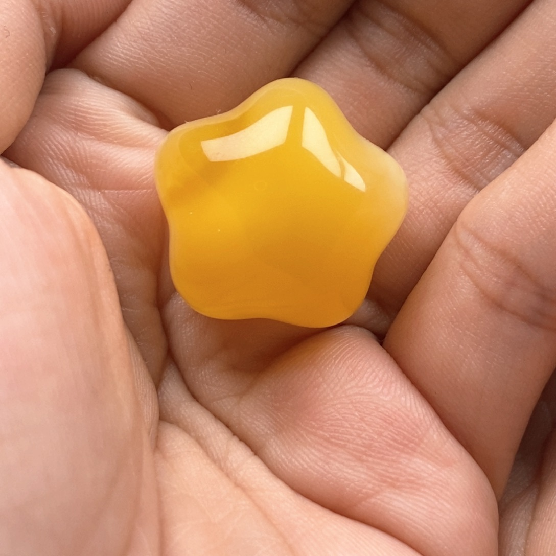 琥珀未镶嵌珠宝奇石蜜蜡星星