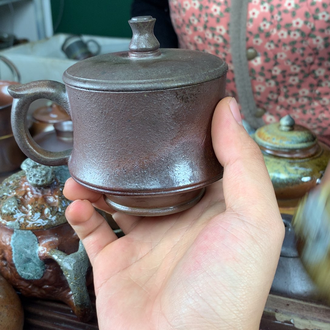 紫砂柴烧纯自然柴烧