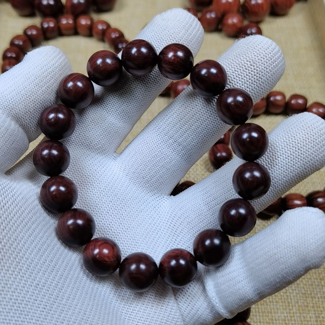 黄花梨/降香黄檀手串/手链海黄老料1.2规格手串