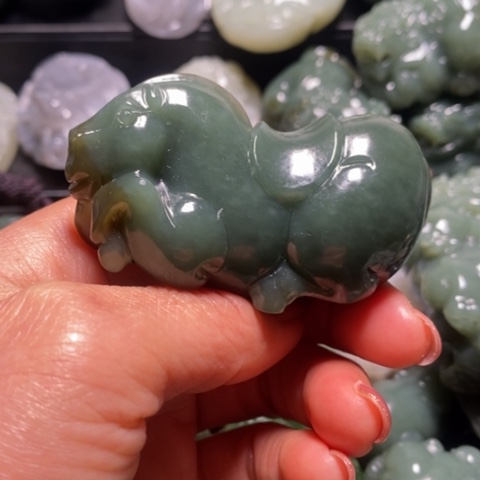 未镶嵌和田玉（糖玉）珠宝奇石莫**声