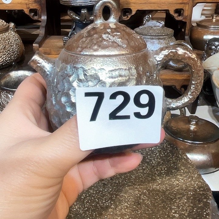 壶高温柴烧陶泥小壶