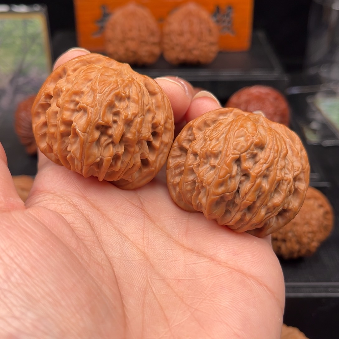 【闪购商品】文玩核桃吊坠磨盘43