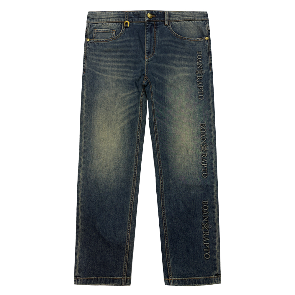 025003【DA双刀】25款夏季新款男士直筒休闲时尚百搭高端日系牛仔裤