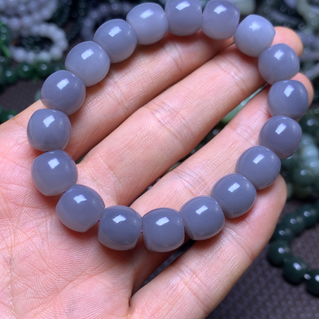 和田玉未镶嵌手串12