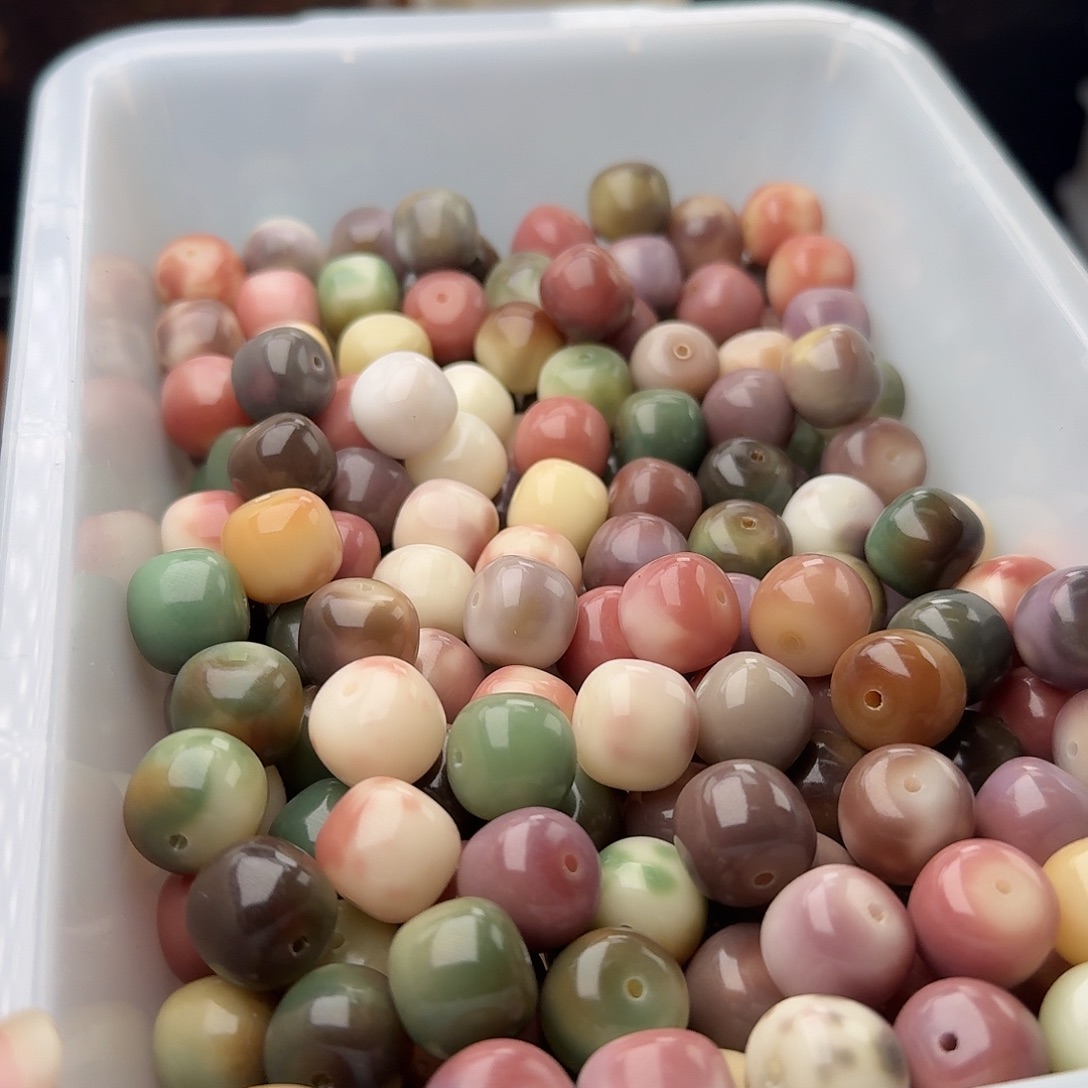 无***.菩提根/象牙果吊坠50 颗花园 14.75 干磨桶