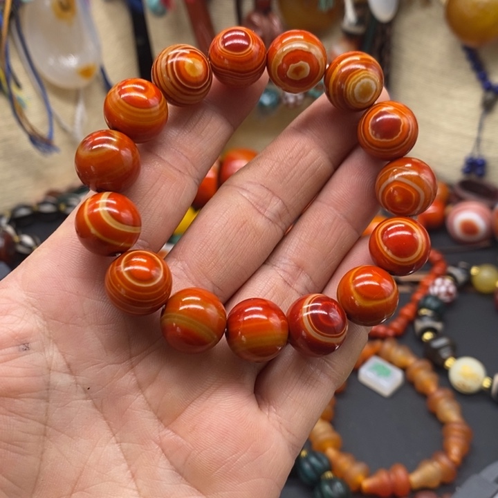 玛瑙/玉髓手链未镶嵌