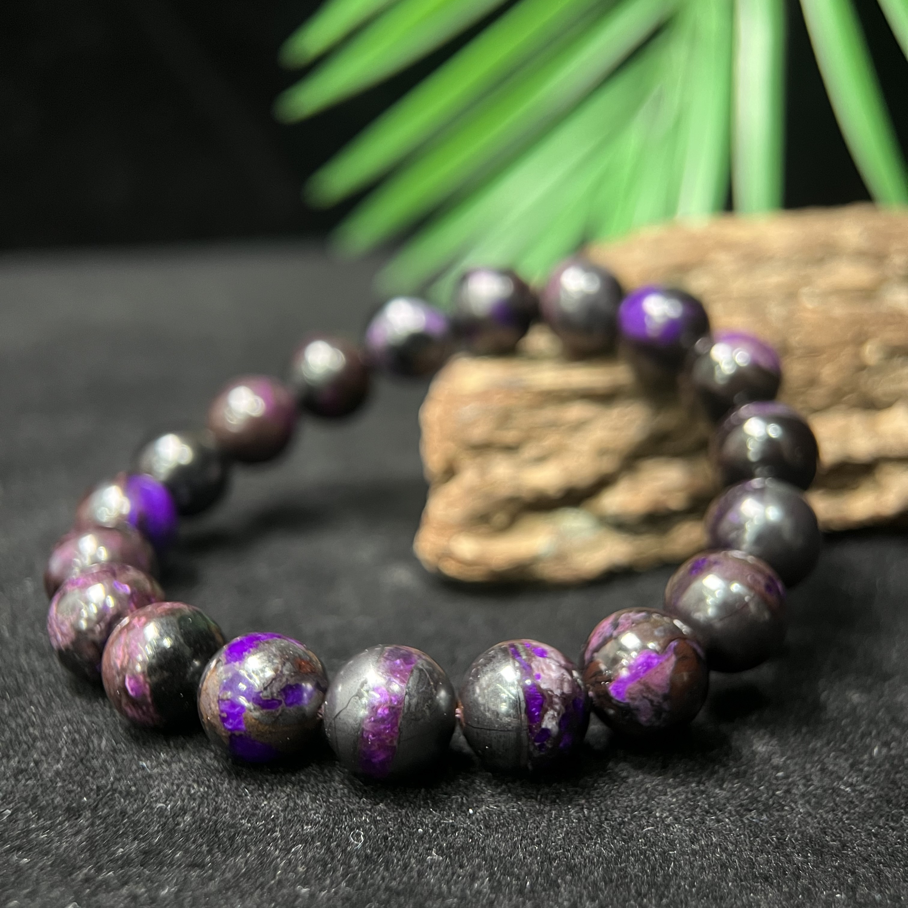 南非舒俱来A级南非丝绒老料舒俱来手串  YH-6690