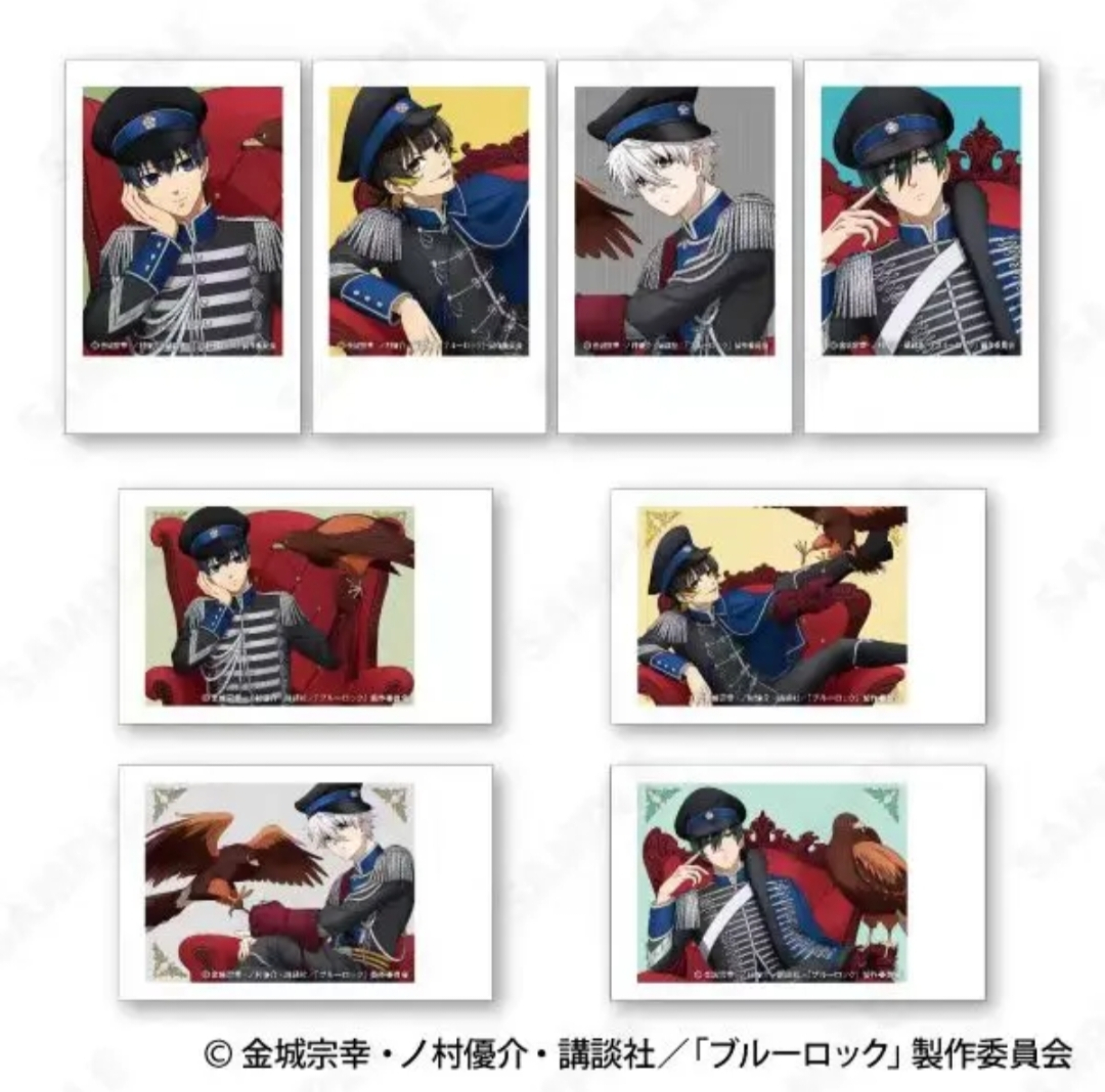 蓝色监狱 蓝锁拿破仑拍立得（盲盒代拆）