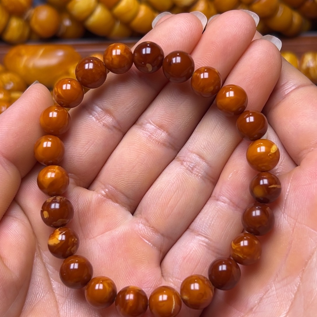 琥珀未镶嵌吊坠(不含链)