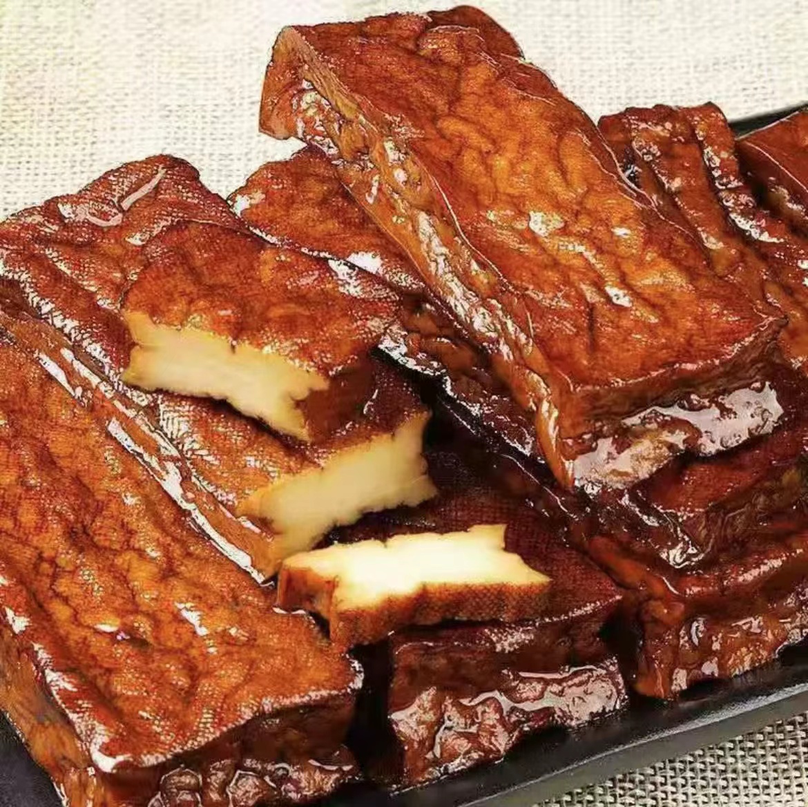 正宗湖南武冈卤豆腐豆干五香麻辣卤味零食