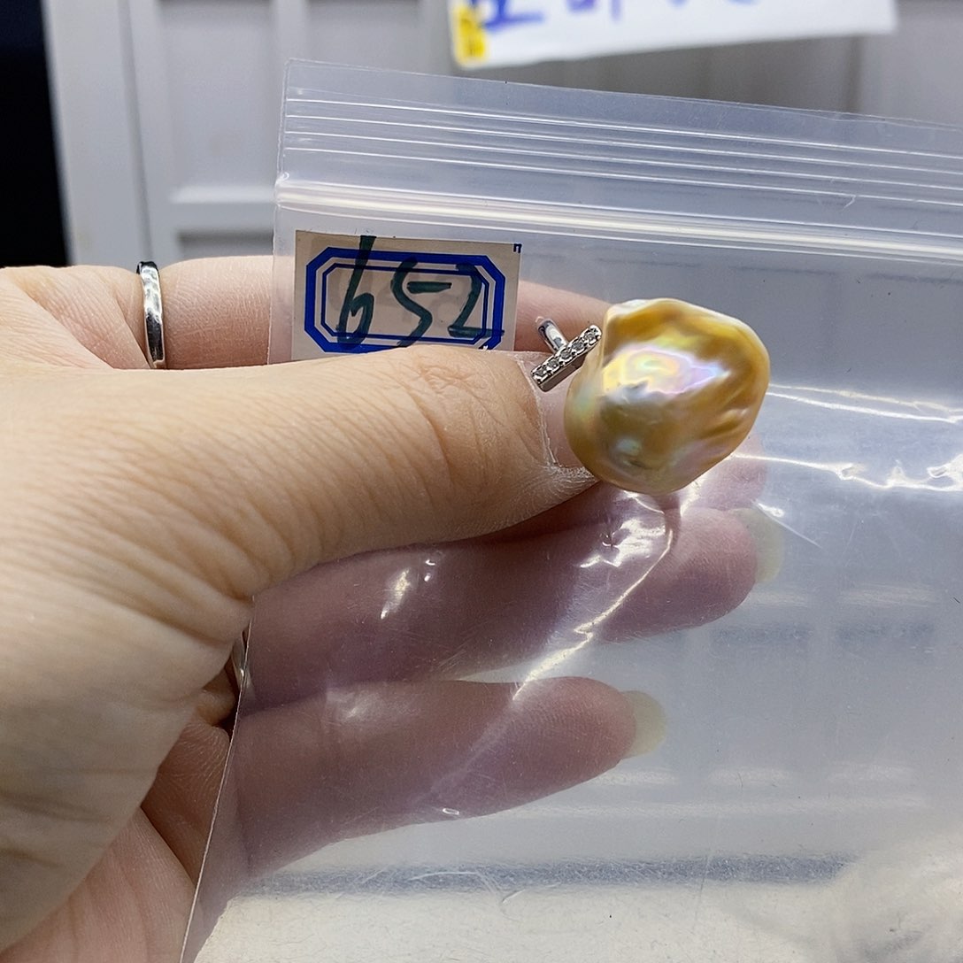 颈饰合金淡水珍珠