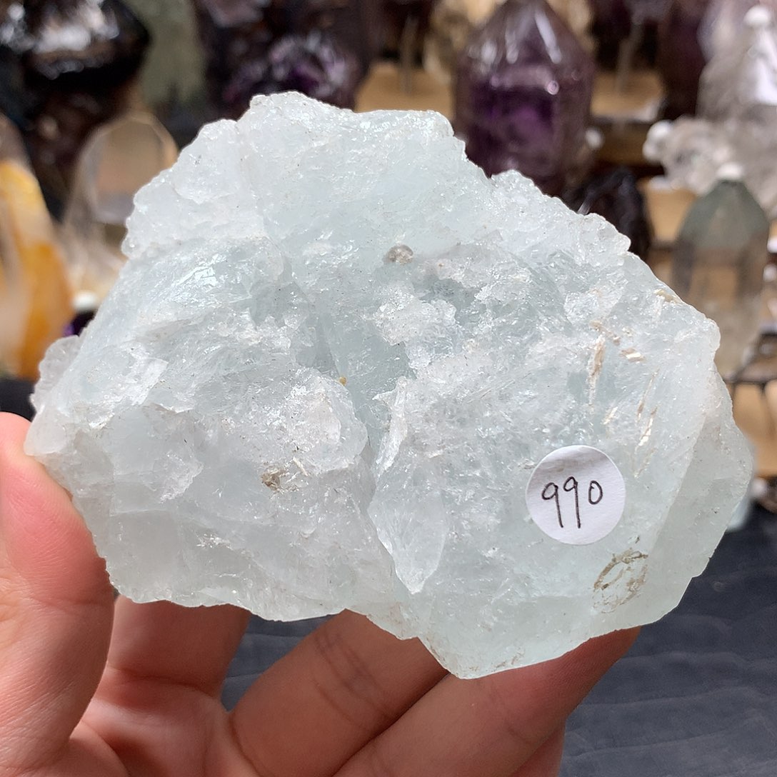 未镶嵌大型摆件（非配饰）水晶海蓝宝