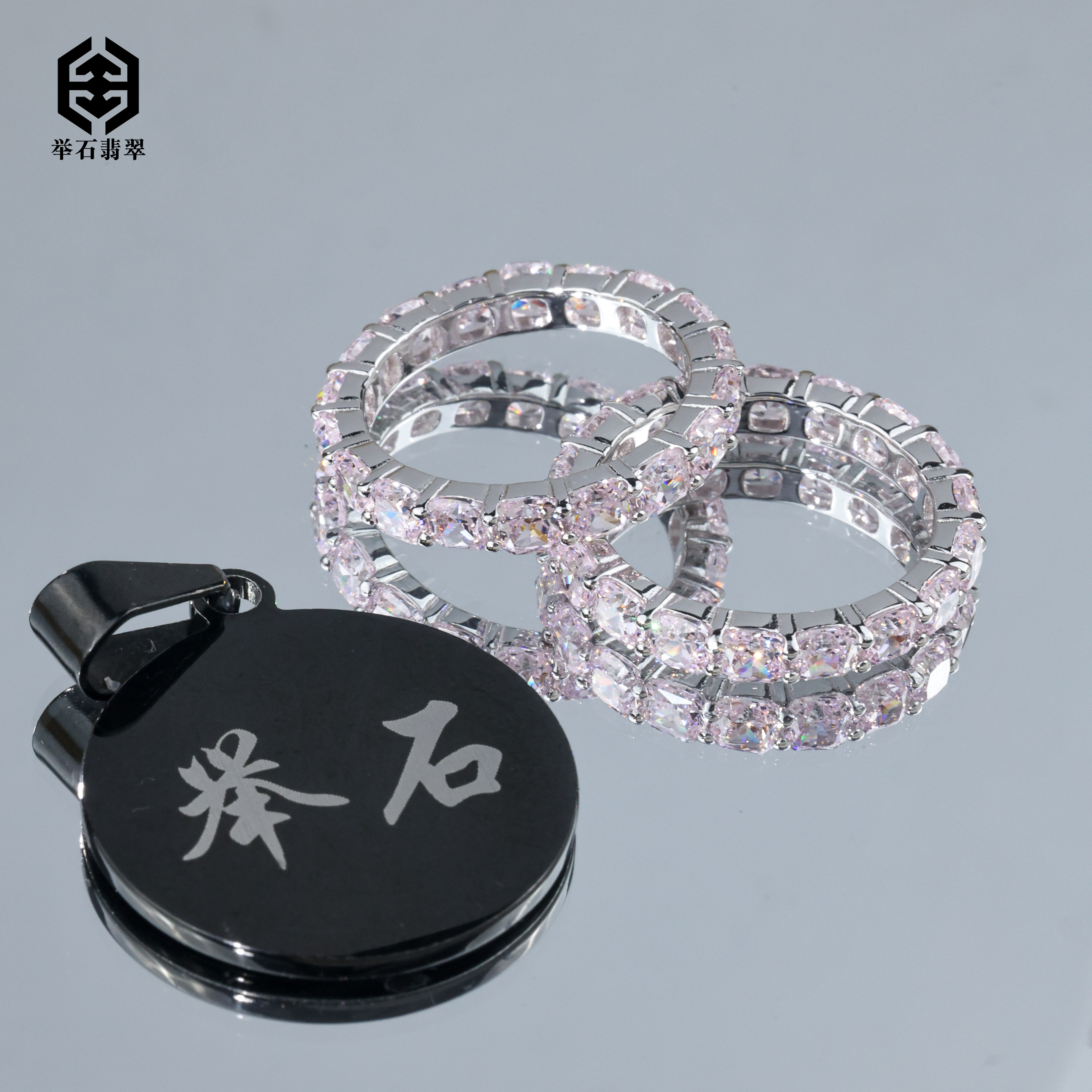 925银合成锆石银制品 TH1220-9819-0991个性戒指（自选/多样发一）P