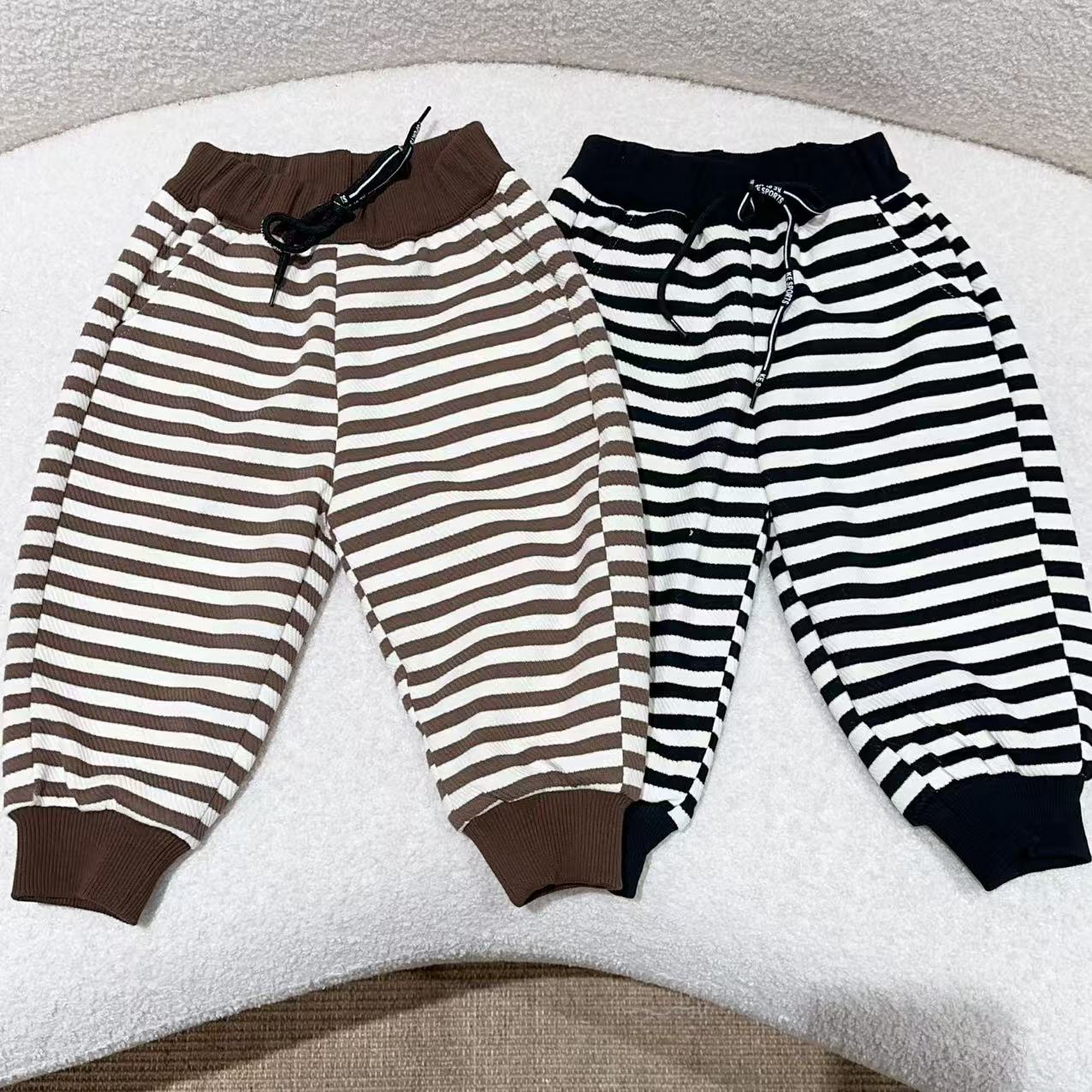 玥-【241124时尚条纹】卫裤